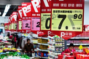 Inflasi Cina menurun