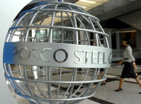 POSCO - Produsen Baja Korea Selatan Bursa Saham Korea ikut terpukul
